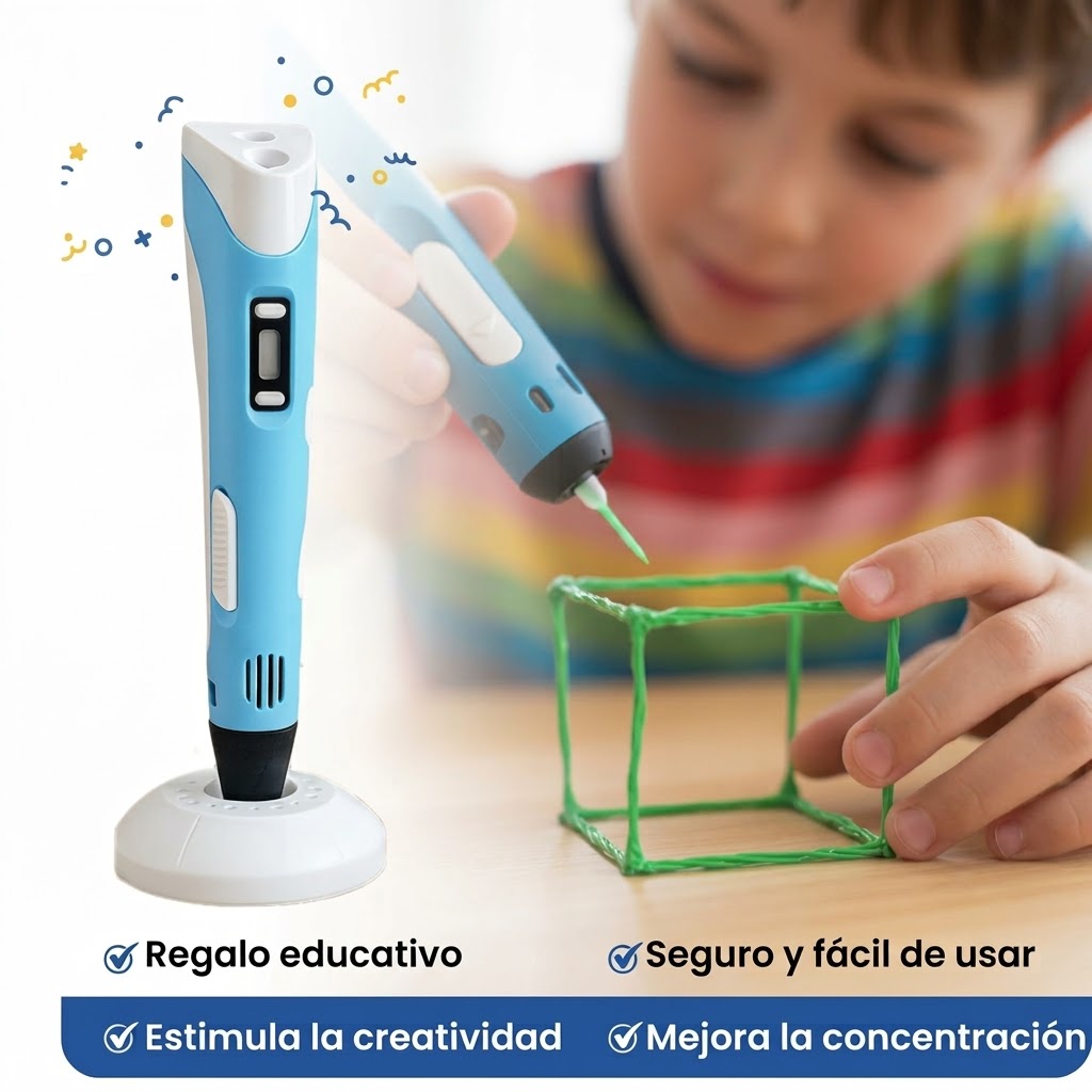 Bolígrafo 3D mágico Kalmaloom Kids™
