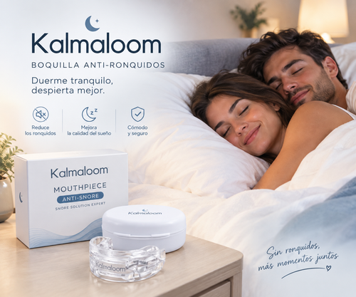 Protector Bucal Antirronquidos KALMALOOM — Pack 1+1 Gratis