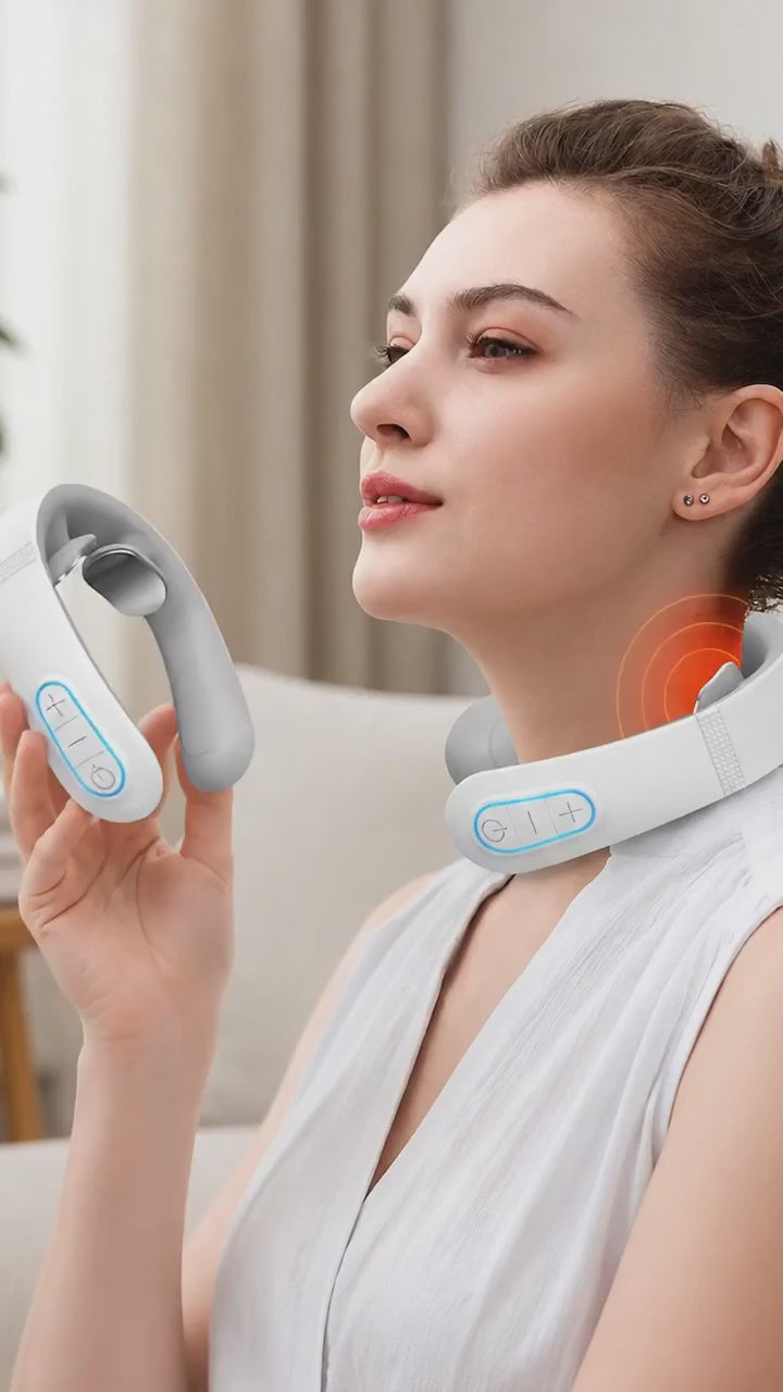 NeckPulse™ – Masajeador Cervical Inteligente
